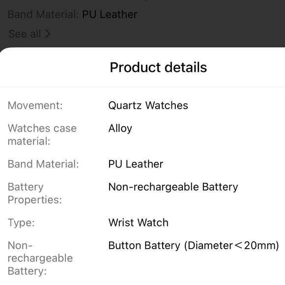 🆕 Y2K Anime Skull Skeleton Round Pointer Quartz Watch - PU Leather Bracelet 💀 - Picture 7 of 10